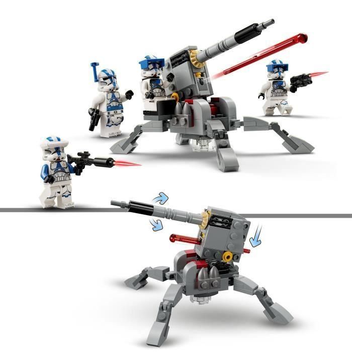 Lego Star Wars Pack de Combate Soldados Clon de la 501 - Juego de Construcción con 119 Piezas para Niños de 6+ Años 2