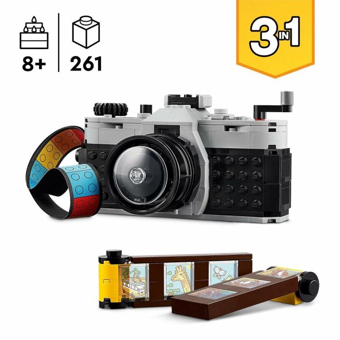 Juego de Construcción Lego 31147 Creator Retro Camera Multicolor 3