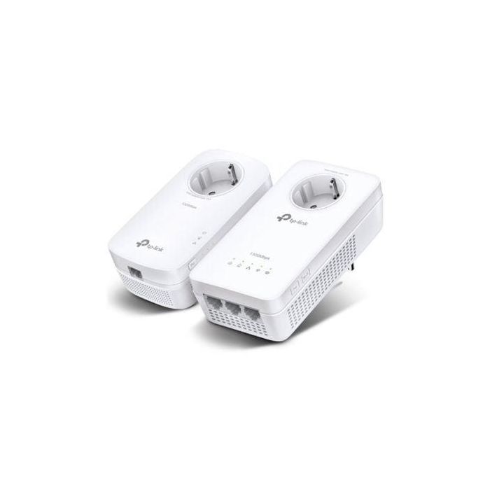 TP-Link TL-WPA8631P KIT Adaptador Powerline AV1300 Wi-Fi AC Passthrough Gigabit 1300Mbps Pack de 2 TP-Link TL-WPA8631P KIT Adaptador Powerline AV1300 Wi-Fi AC Passthrough Gigabit 1300Mbps Pack de 2