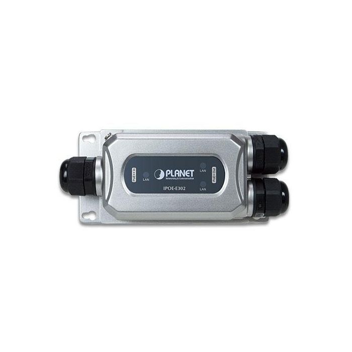 Planet IPOE-E302 Extensor PoE Industrial Gigabit IP67 Exterior, 1 a 2 Puertos 802.3bt PoE++, 95W Entrada / 65W Salida, hasta 200m 1 Planet IPOE-E302 Extensor PoE Industrial Gigabit IP67 Exterior, 1 a 2 Puertos 802.3bt PoE++, 95W Entrada / 65W Salida, hasta 200m 1