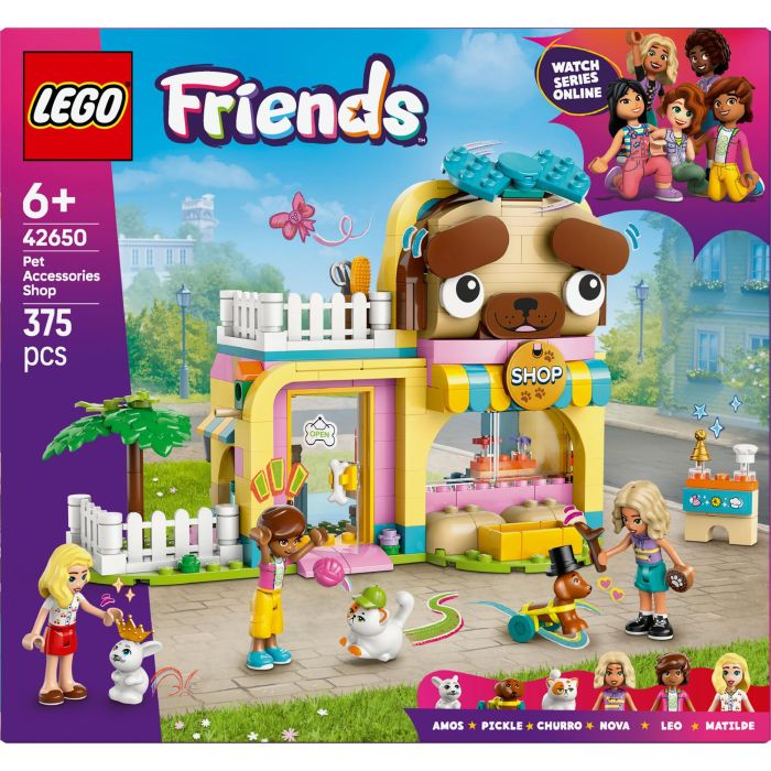 LEGO 42650 Set Tienda de Accesorios para Mascotas Friends con 3 Minipersonajes y Figuras de Gato, Perro, Conejo - Edad +6 Años 8 LEGO 42650 Set Tienda de Accesorios para Mascotas Friends con 3 Minipersonajes y Figuras de Gato, Perro, Conejo - Edad +6 Años 8