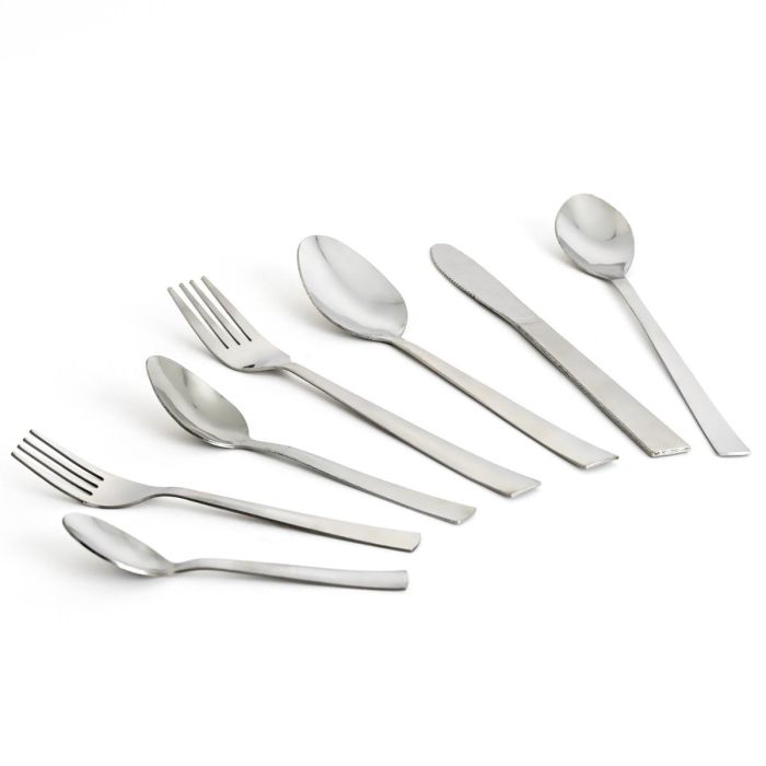 Quid Set Cucharas de Mesa Neo Acero Inoxidable 3 Piezas 18 cm Brillo 2