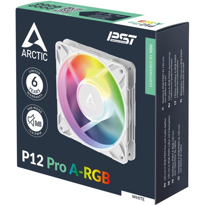 ARCTIC Lüfter P12 Pro A-RGB (White) 7 ARCTIC Lüfter P12 Pro A-RGB (White) 7