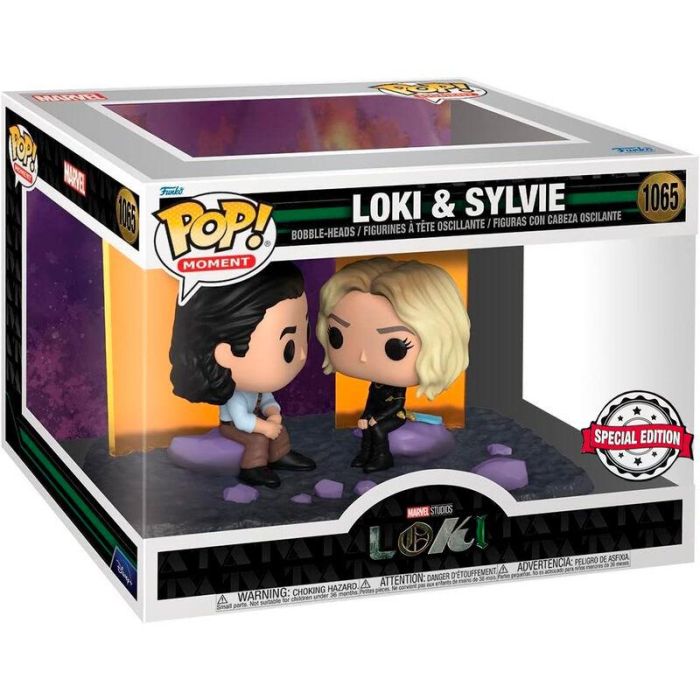 FUNKO Figura POP Moment Marvel Loki y Sylvie Exclusive