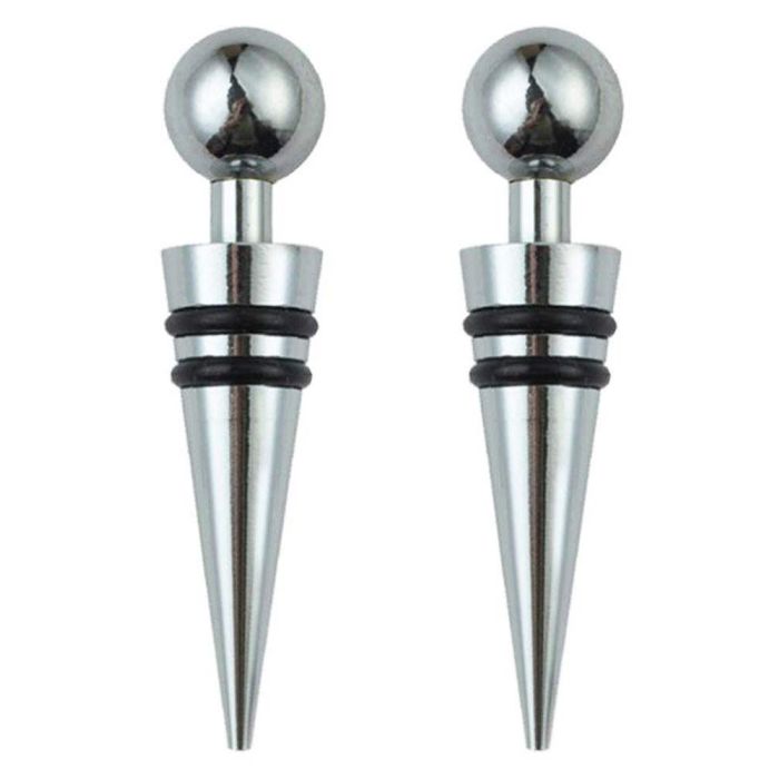Set de 2 tapones para botella de vino Quttin (12 Cajas) 4 Set de 2 tapones para botella de vino Quttin (12 Cajas) 4