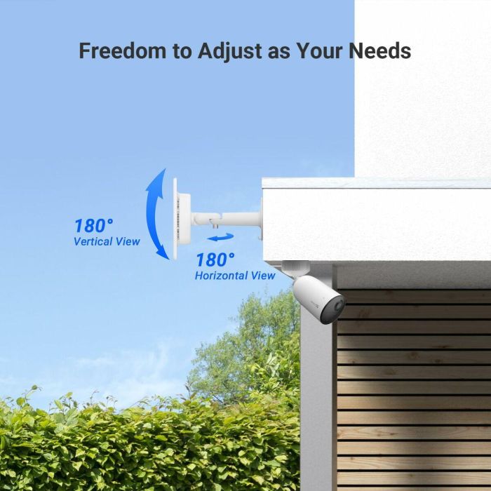 Ezviz EZV1722562713111 Panel Solar 12W con Batería Incorporada, Puerto de Carga Dual, IP65, Bluetooth 9