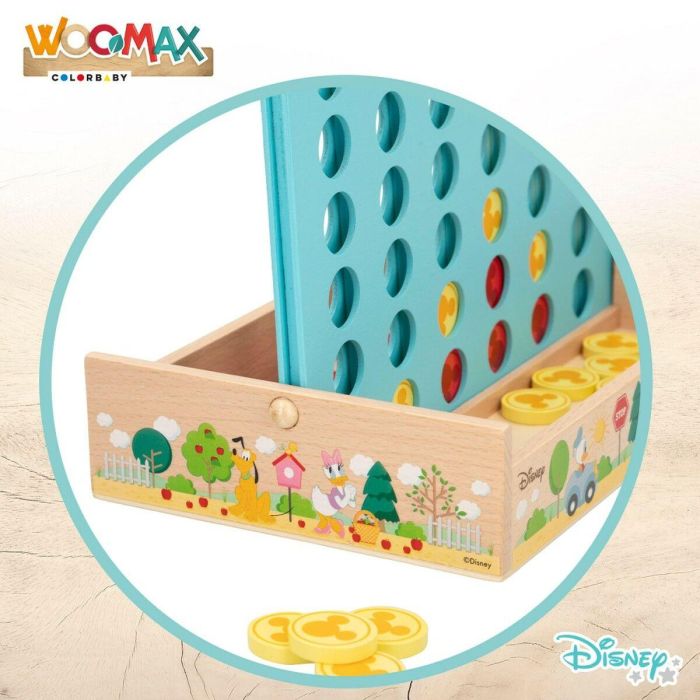 4 en Raya Disney 25 x 16 x 15,5 cm (6 Unidades) (37 Piezas) 5