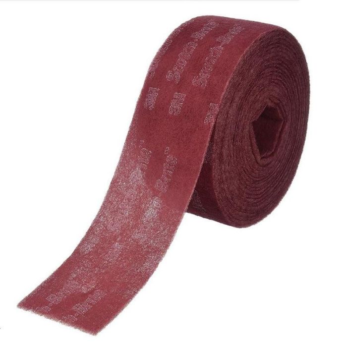 3M Rollo Durable Flexible 125Mmx10M Microfibra Fina Scotch-Brite 3M Rollo Durable Flexible 125Mmx10M Microfibra Fina Scotch-Brite