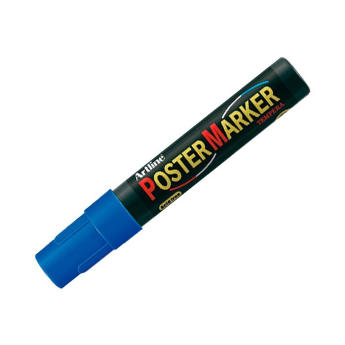 Rotulador Artline Poster Marker Epp-4-Azu Punta Redonda 2 mm Color Azul 2