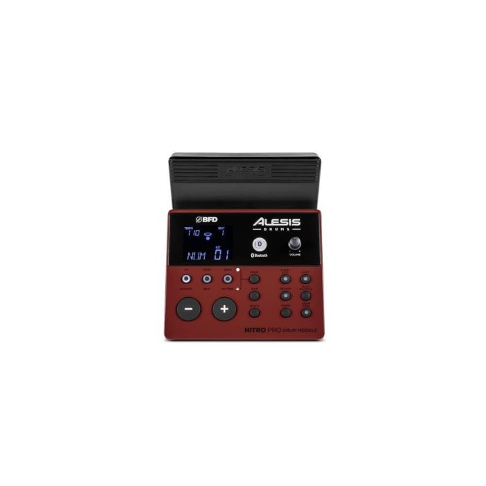 Alesis Nitro Pro Kit Batería Electrónica 8 Piezas con Módulo, Parches de Malla Doble Zona, Torre de Bombo, Bluetooth 4 Alesis Nitro Pro Kit Batería Electrónica 8 Piezas con Módulo, Parches de Malla Doble Zona, Torre de Bombo, Bluetooth 4