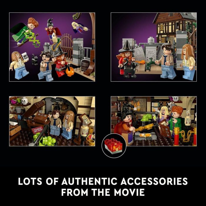 Lego 21341 Ideas Hocus Pocus Disney: La Mansión de las Hermanas Sanderson Set de Construcción para Adultos 2 Lego 21341 Ideas Hocus Pocus Disney: La Mansión de las Hermanas Sanderson Set de Construcción para Adultos 2