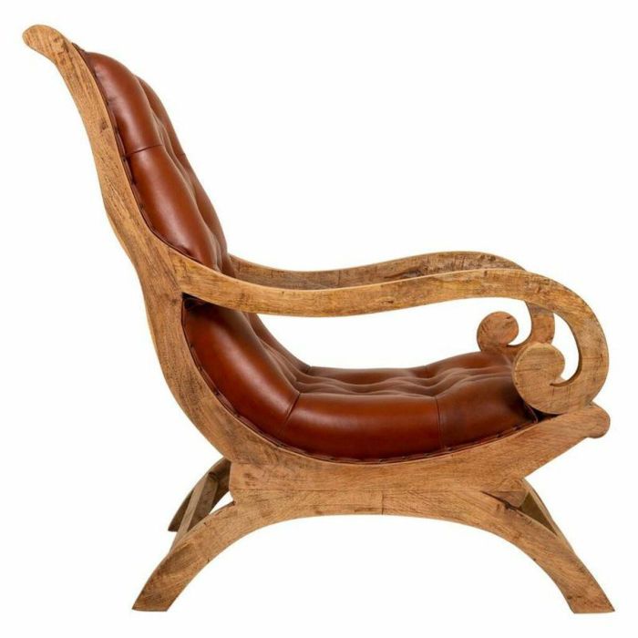 Sillón Alexandra House Living Marrón Natural 98 x 94 x 65 cm 4 Sillón Alexandra House Living Marrón Natural 98 x 94 x 65 cm 4