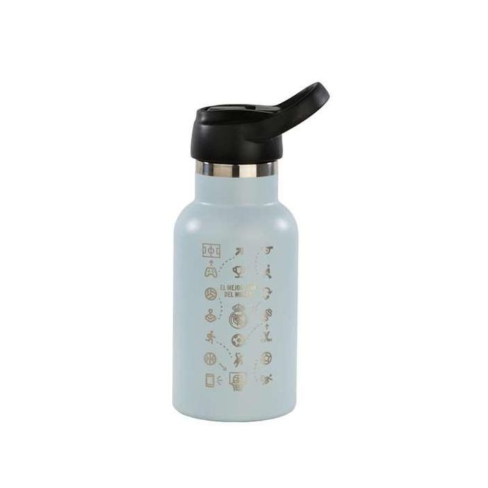 Botella Portaliquidos Safta Termo 350 mL Runbotts Real Madrid 73x195x73 mm Botella Portaliquidos Safta Termo 350 mL Runbotts Real Madrid 73x195x73 mm