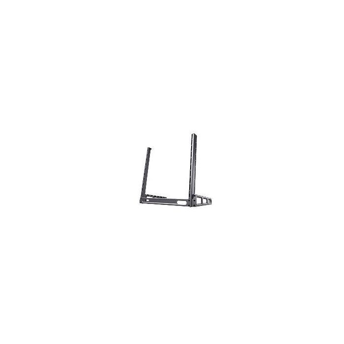 MikroTik SolidRack 10 Rack de 19" 10U de aluminio, 318 x 511 x 507 mm, ligero, para montaje en mesa o debajo