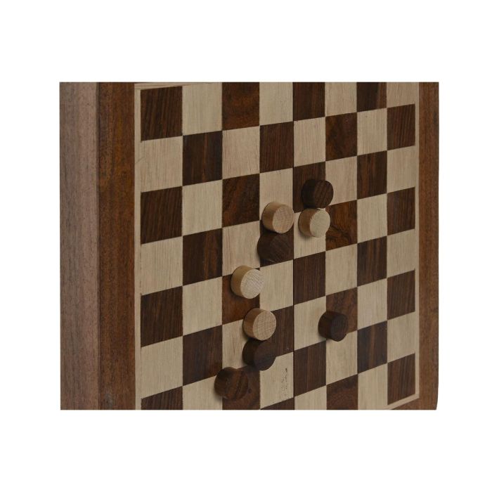 Juego Colonial DKD Home Decor Marron 10 x 5 x 20.5 cm Set de 3 2