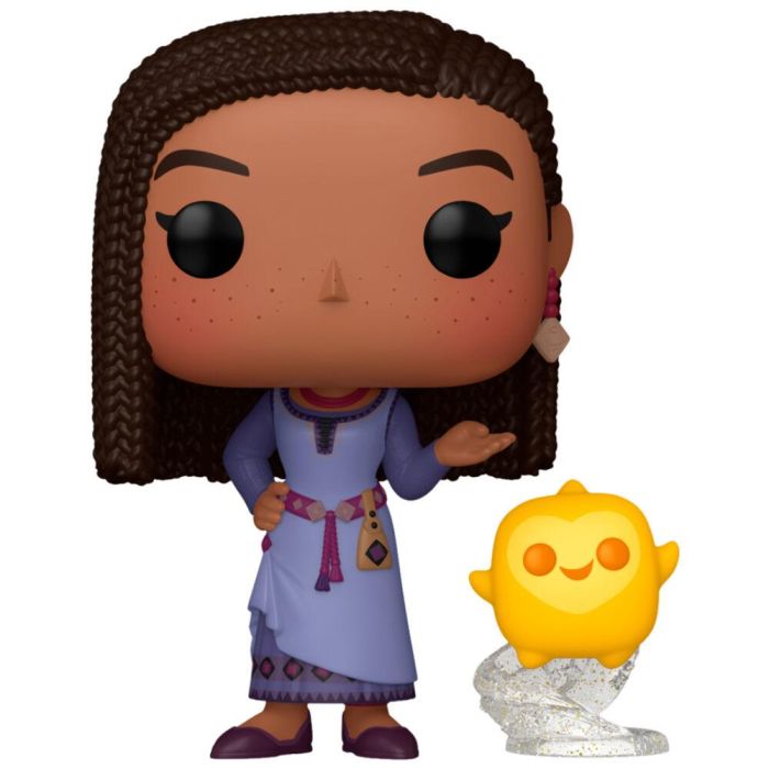 Funko 72420 Pop! Figura de Vinilo Coleccionable Asha con Estrella Disney Wish 10 cm en Caja con Ventana 1 Funko 72420 Pop! Figura de Vinilo Coleccionable Asha con Estrella Disney Wish 10 cm en Caja con Ventana 1