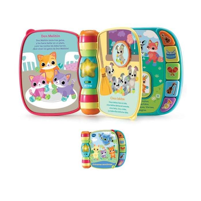 Libro Interactivo Primeras Canciones 80-166777 V-Tech 6 Libro Interactivo Primeras Canciones 80-166777 V-Tech 6