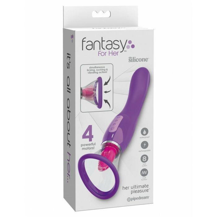 Vibrador Pipedream Fantasy for her Morado 5