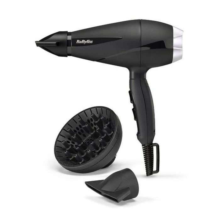 BaByliss 6716DE Secador de Pelo Profesional Air Power 2300W | Tecnología Iónica y Cerámica Antiencrespamiento, 122 km/h, con Difusor 0 BaByliss 6716DE Secador de Pelo Profesional Air Power 2300W | Tecnología Iónica y Cerámica Antiencrespamiento, 122 km/h, con Difusor 0