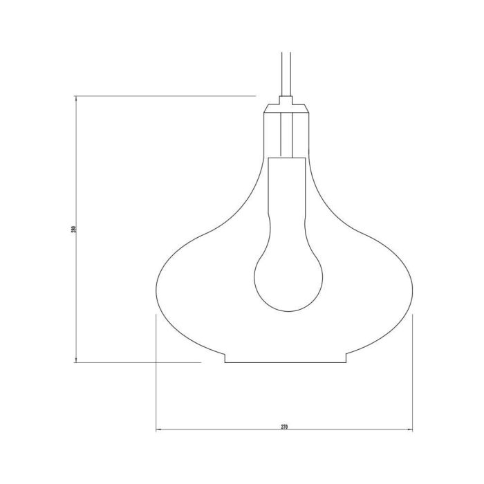 Atsugicho SKD-P80050 Lámpara Colgante de Cristal y Metal, Diseño Clásico Años 20, Esférica con Relieves Azulados, Compatible LED E27 6
