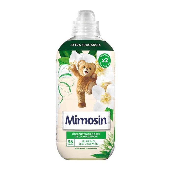 Suavizante concentrado potenciador de fragancia mimosin sueño de jazmín 56 lavados 1008 ml Suavizante concentrado potenciador de fragancia mimosin sueño de jazmín 56 lavados 1008 ml
