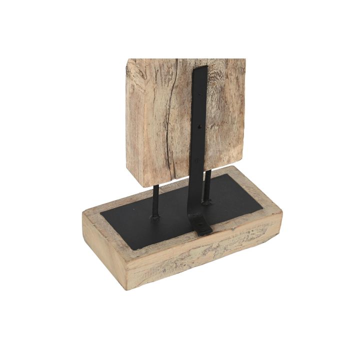 Escultura Item Home DKD Home Decor Natural Negro 10 x 129 x 15 cm 4