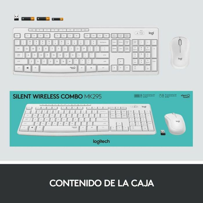 Teclado y Ratón Logitech MK295 1