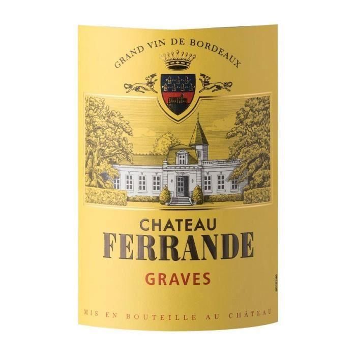 Estuche Regalo Magnum Caja de Madera - Château Ferrande 2019 Graves - Vino tinto Burdeos 1