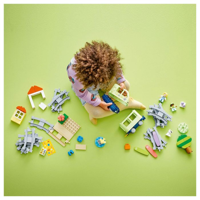 Lego Tren de aventuras interactivo 10427 - Juguetes de aprendizaje temprano para niños de 2 años