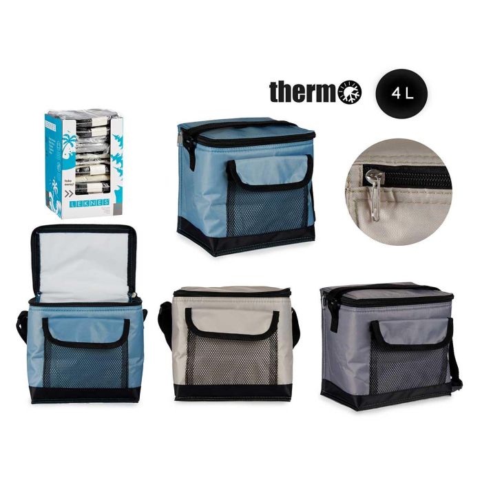 Nevera 4L Bolsillo Exterior Surtidos Pastel Leknes 19X3CM (12 Unidades) Nevera 4L Bolsillo Exterior Surtidos Pastel Leknes 19X3CM (12 Unidades)