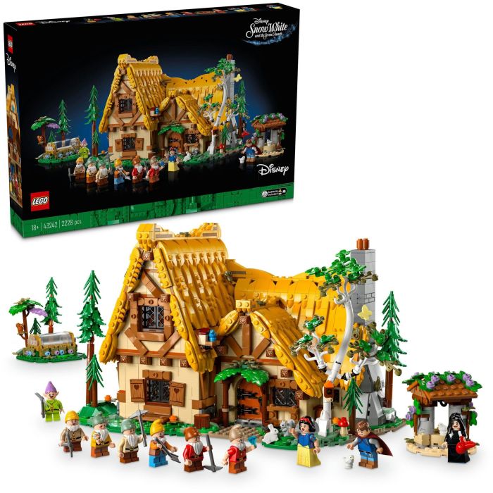 LEGO 43242 Disney La Cabaña de Blancanieves y los Siete Enanitos Set de Construcción 9 LEGO 43242 Disney La Cabaña de Blancanieves y los Siete Enanitos Set de Construcción 9
