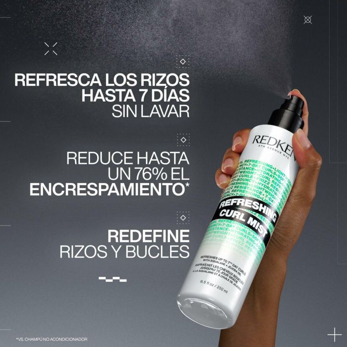 Redken Refreshing Curl Mist Spray 250 ml 2 Redken Refreshing Curl Mist Spray 250 ml 2