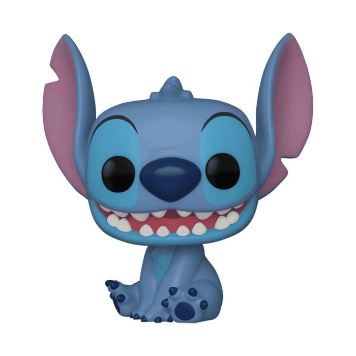 Funko POP Disney: Lilo & Stitch - Smiling Seated Stitch Figura de Vinilo 9cm 4