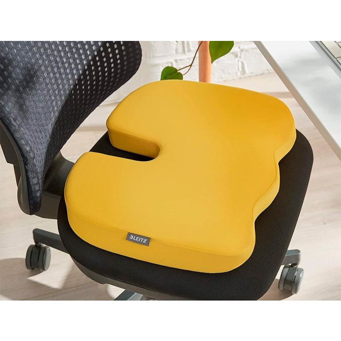 Cojin De Asiento Leitz Active Ergo Cosy Color Amarillo 1