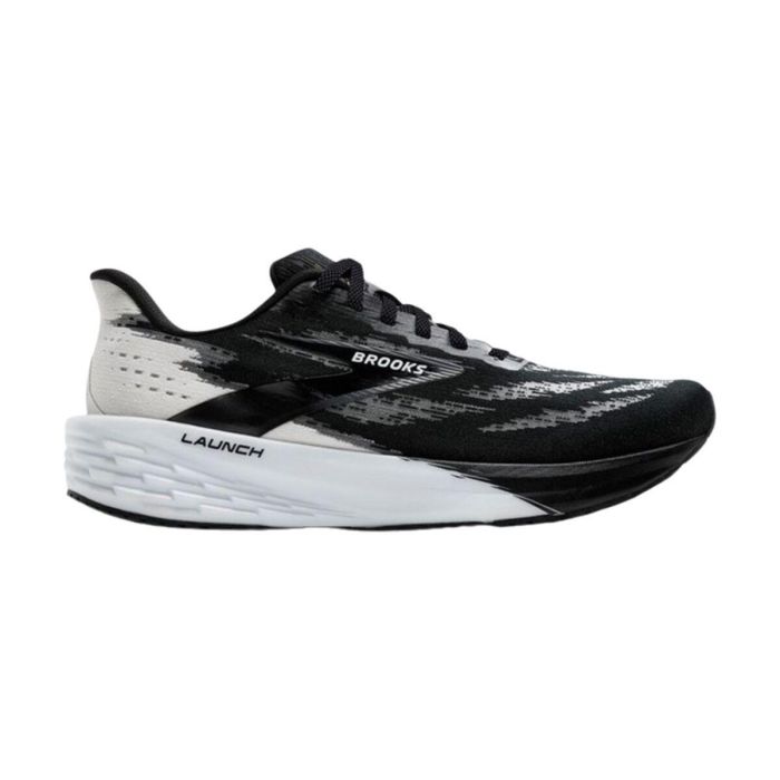 Zapatillas de Running para Adultos Brooks Launch 11 Blanco Negro 0 Zapatillas de Running para Adultos Brooks Launch 11 Blanco Negro 0