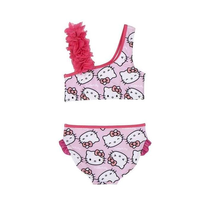 Cerdá Bikini Hello Kitty para Niña, Traje de Baño Infantil con Diseño de Personaje, Talla 5 Años, Color Rosa 1