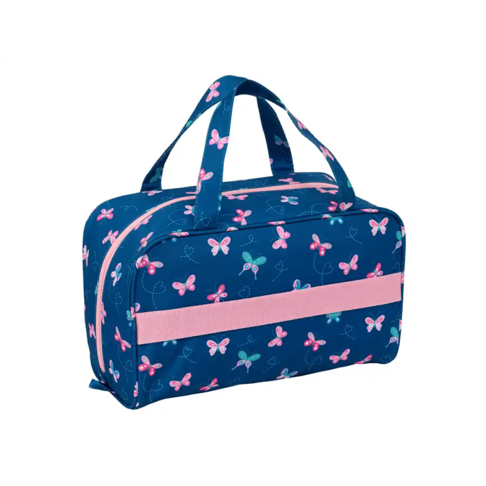 Safta Neceser Rectangular Blackfit8 Mariposas 140x310x190 mm 1