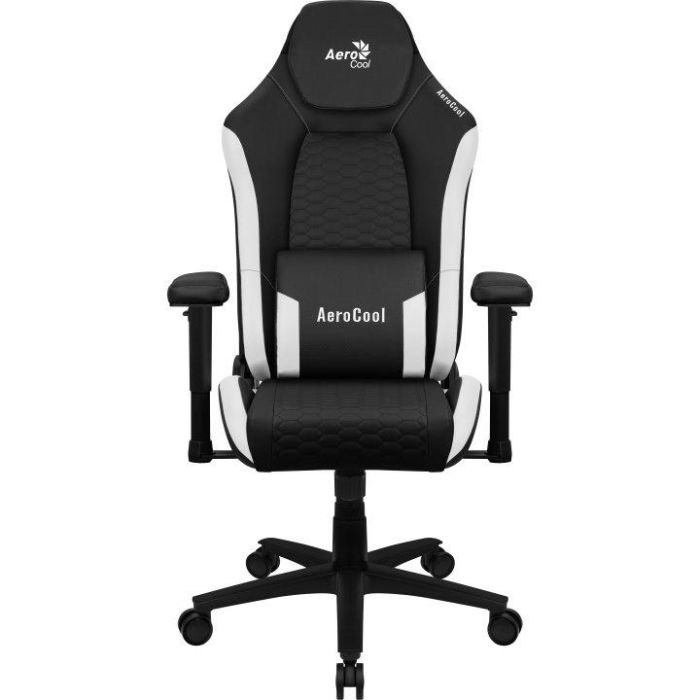 Silla Gaming Aerocool Crown/ Blanca y Negra 1 Silla Gaming Aerocool Crown/ Blanca y Negra 1