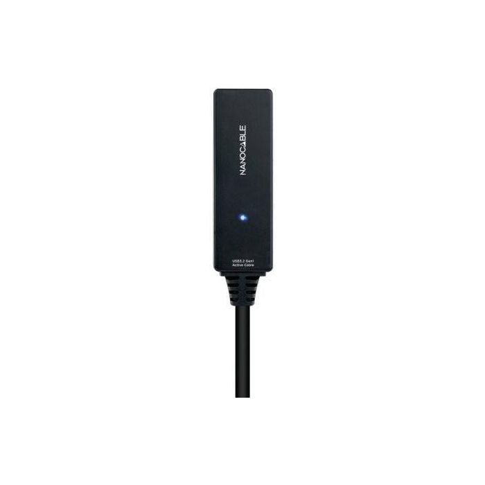 Nanocable Cable Prolongador con Amplificador USB 3.2 Gen1 USB-C/M-USB-C/H 5m Negro 2