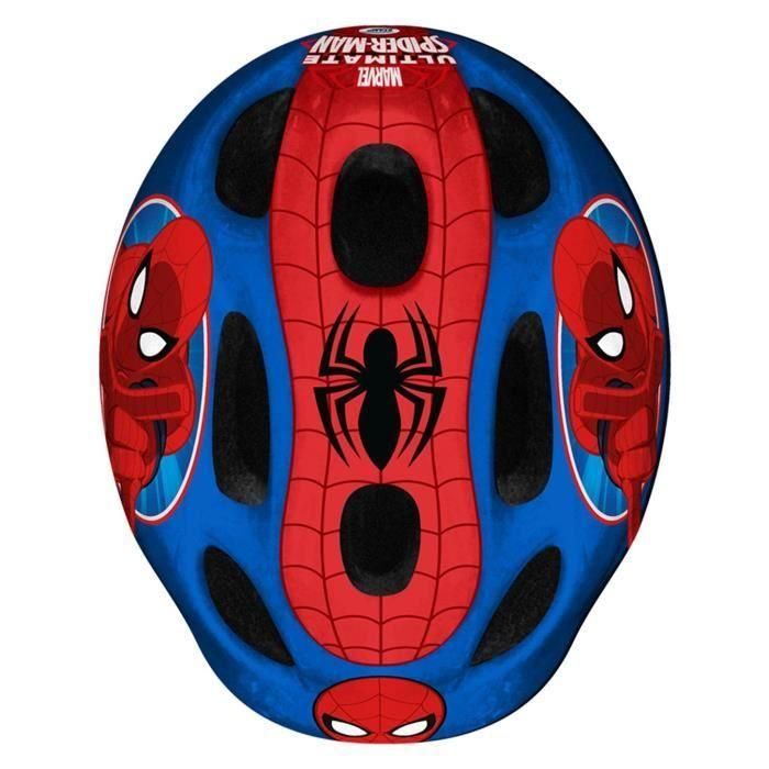 Stamp Casco Spiderman Ajustable para Niño Talla S (50-56cm) con Diadema Ajustable, Respiraderos y Estructura EPS 1 Stamp Casco Spiderman Ajustable para Niño Talla S (50-56cm) con Diadema Ajustable, Respiraderos y Estructura EPS 1