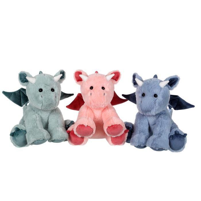 Peluche - Gipsy Toys - Dragón Floppy - 30cm - Rosa 5 Peluche - Gipsy Toys - Dragón Floppy - 30cm - Rosa 5