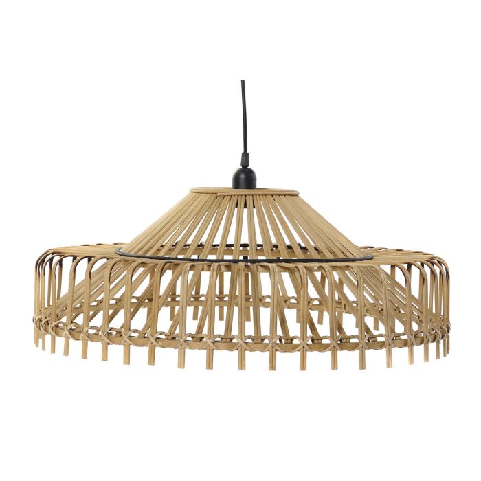 DKD Home Decor Lámpara de Techo Bambu Marron 61 x 31 x 61 cm 3