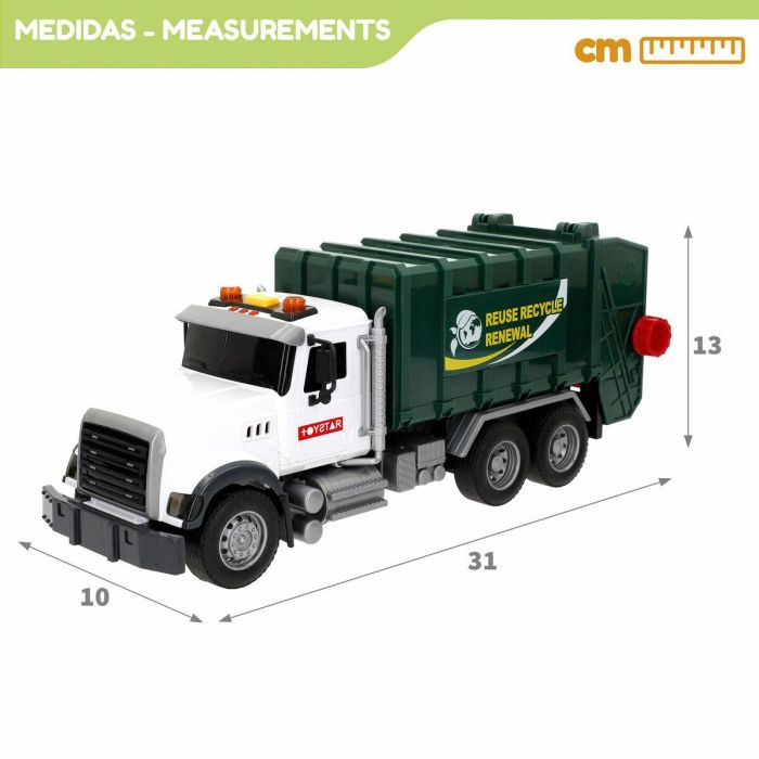 Camión de Basura Speed & Go 31 x 13 x 10 cm (6 Unidades) 3 Camión de Basura Speed & Go 31 x 13 x 10 cm (6 Unidades) 3