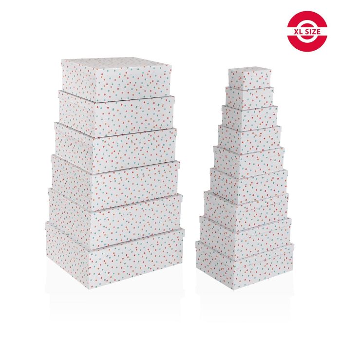 Set 15 Cajas Carton Dotty Versa 46X57CM (2 Unidades) Set 15 Cajas Carton Dotty Versa 46X57CM (2 Unidades)