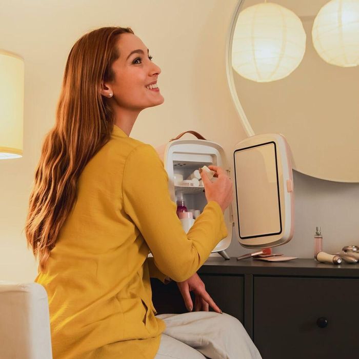 Mini Nevera Cecotec CoolingBeauty 6000 18 W Rosa 6 L 1