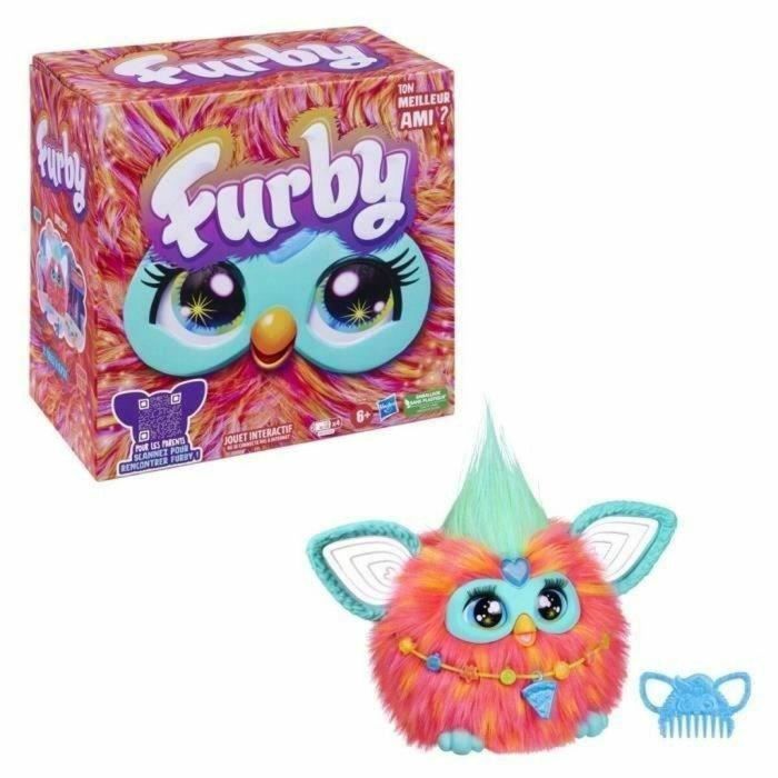 Coral Furby, 15 accesorios, peluche interactivo para niñas y niños, animatrónico activado por voz, a partir de 6 años 4 Coral Furby, 15 accesorios, peluche interactivo para niñas y niños, animatrónico activado por voz, a partir de 6 años 4
