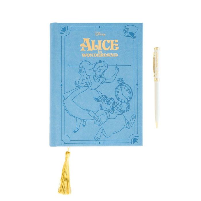 Set Cuaderno A5 + Boligrafo Alicia en el Pais de las Maravillas Disney 0 Set Cuaderno A5 + Boligrafo Alicia en el Pais de las Maravillas Disney 0
