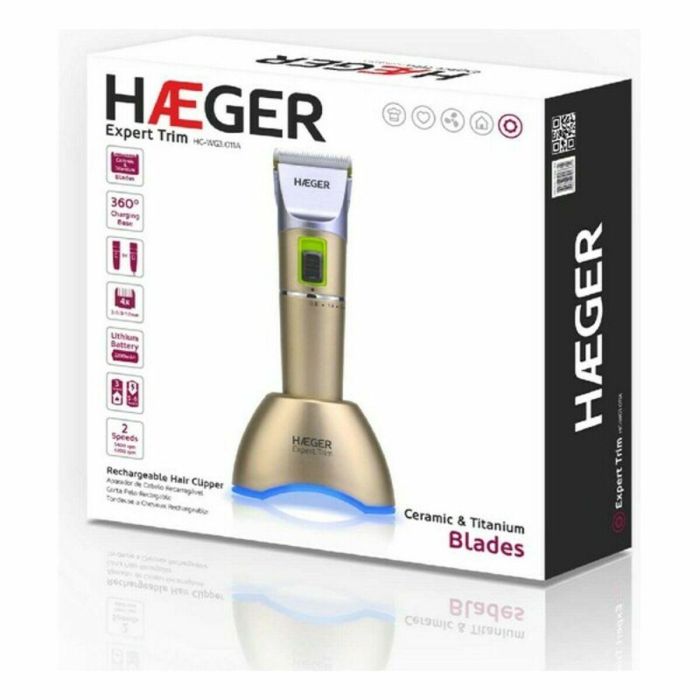 Afeitadora Eléctrica Recargable Haeger HC-WG3.011A 1 Afeitadora Eléctrica Recargable Haeger HC-WG3.011A 1