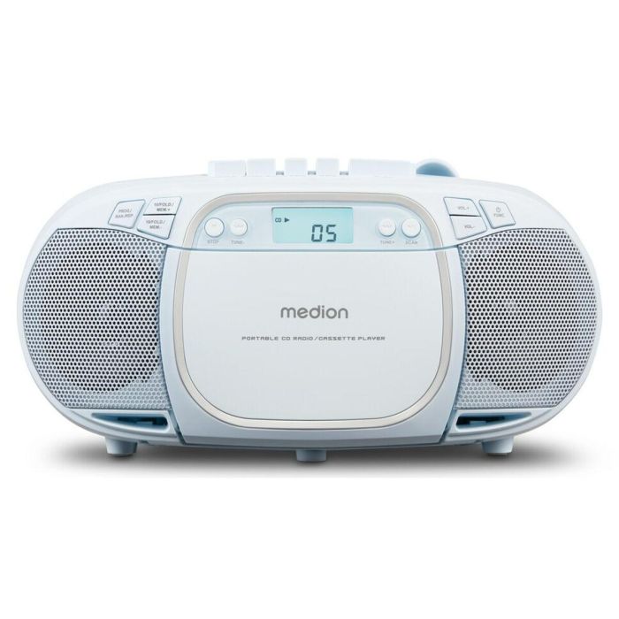 Medion MED4061275227482 Radio CD FM 2x2.2W RMS Azul 15 Medion MED4061275227482 Radio CD FM 2x2.2W RMS Azul 15