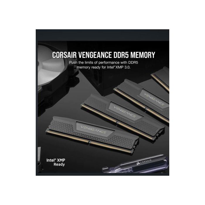 Memoria Corsair Ddr5 32Gb 2X16Gb Pc5600 Vengeance CMK32GX5M2B5600C40 1